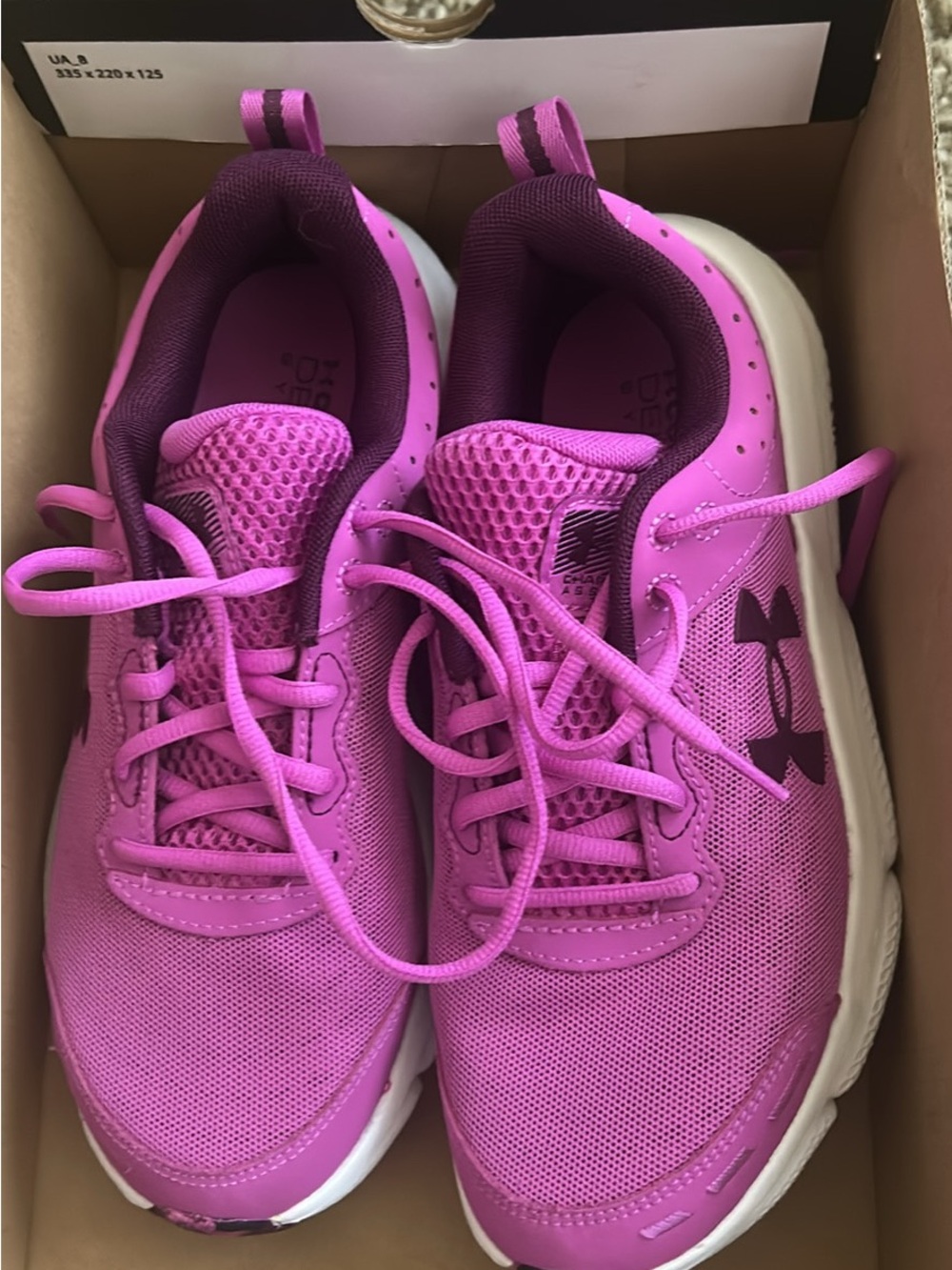 Under Armour Women's Bright Pink Running Sneakers